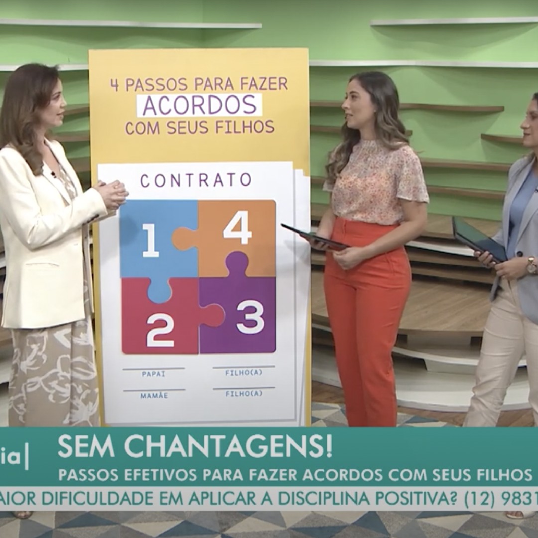 Disciplina Positiva no Programa de TV Entre Família